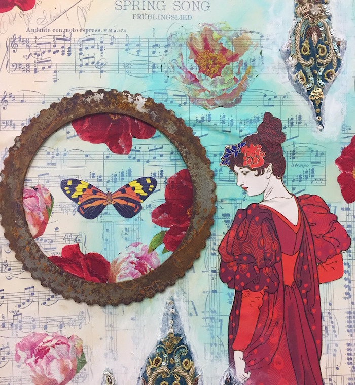 Mixed Media Collage Jennifer Keller - University Art